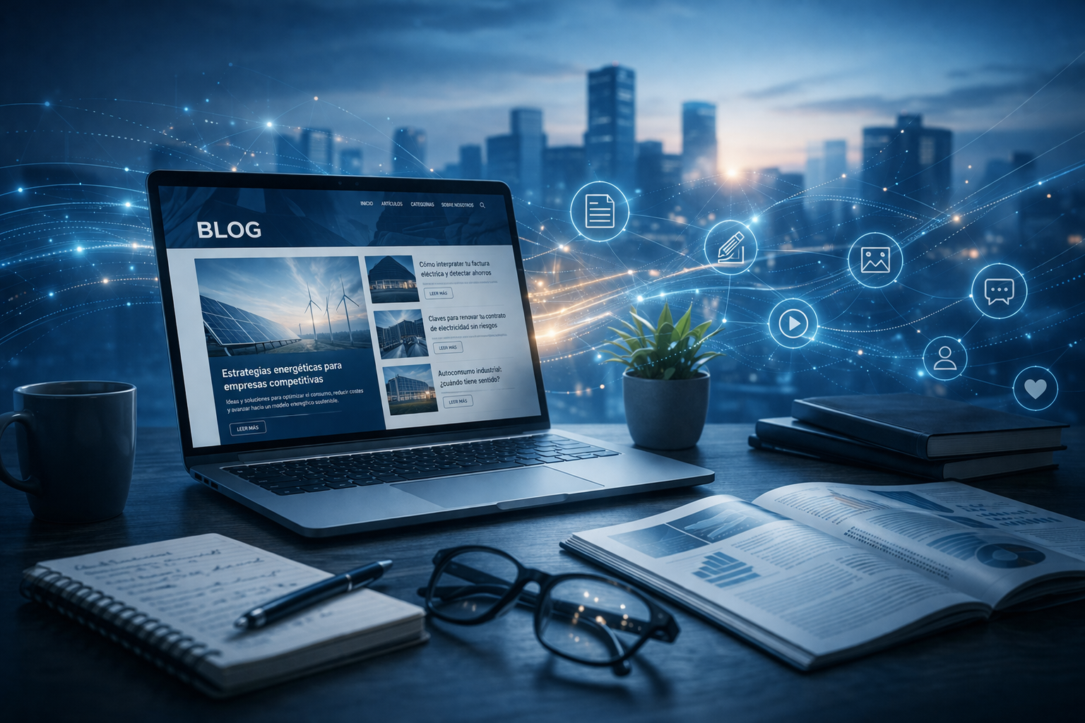 Blog de asesoría energética para empresas