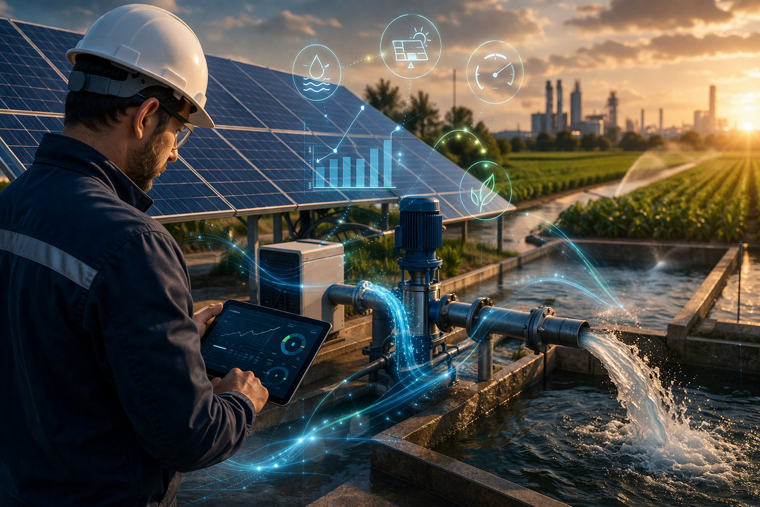 Bombeo fotovoltaico para riego y abastecimiento