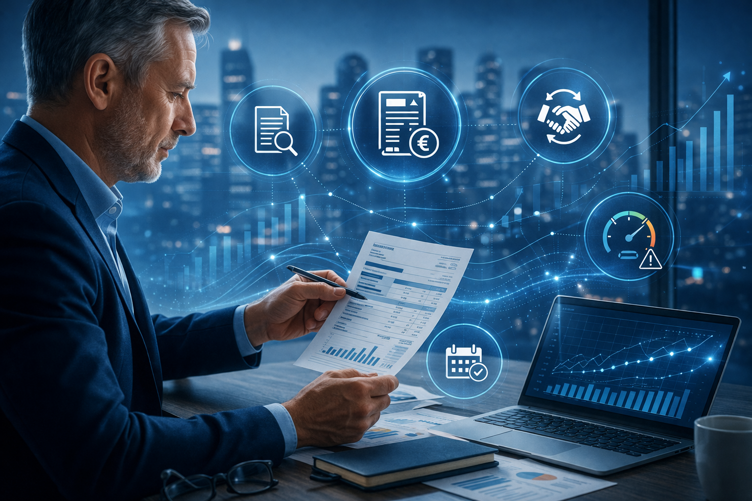 Consultoría energética para empresas con revisión de contratos y consumo